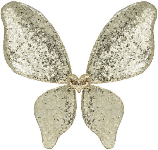 Carnival Wings Gold with Sequins