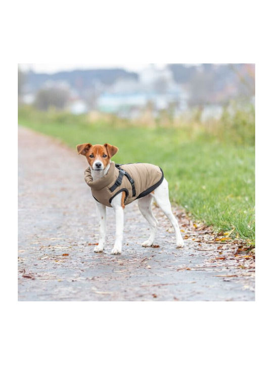 Trixie Dog Coat Beige Back length 27 cm