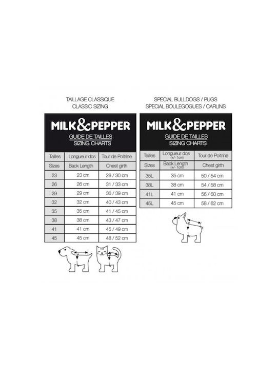 Milk & Pepper Waterproof Brown Dog Coat