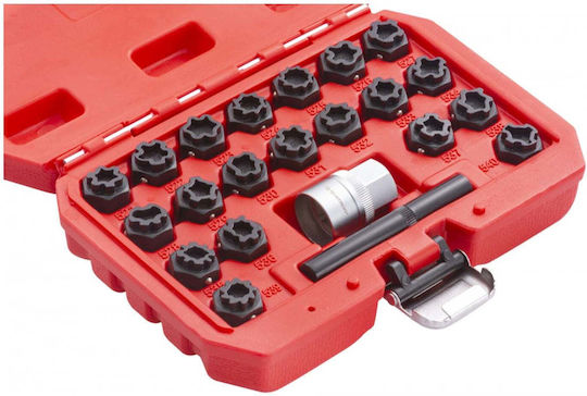 Set Chei De Siguranță Roți Antifurt VW Audi VAG 22 Bucăți