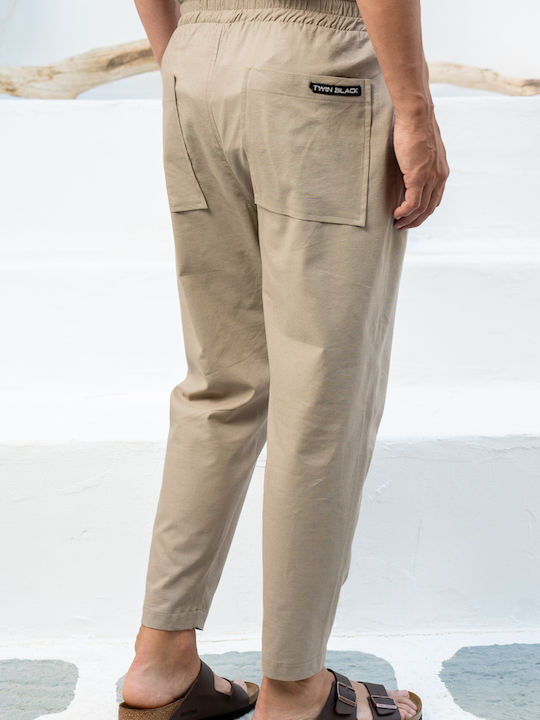 Beige Herrenhose