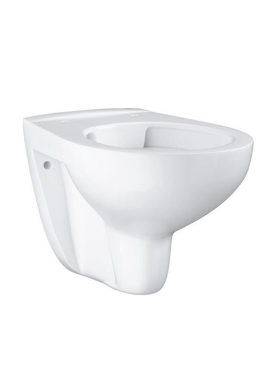 Grohe Bau Wall-Mounted Toilet Rimless with Slim Cover Soft Close White 4005176406249 Grohe Bau Wall-Mounted Toilet Rimless with Slim Cover Soft Close White 4005176406249