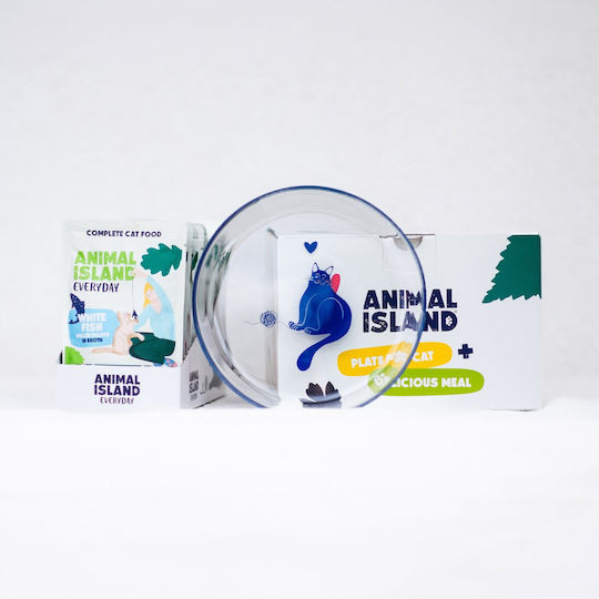 Animal Island Мокра Храна за Котки с Риба 12x85гр