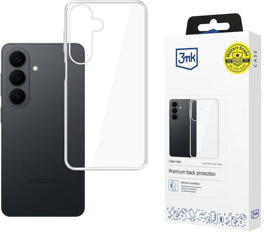 3MK Back Cover Transparent Din Plastic (Galaxy S26 FE)