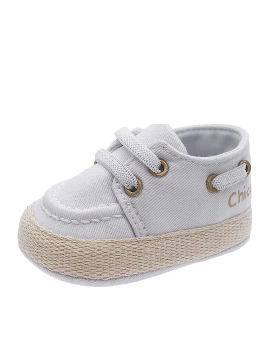 Chicco Chicco Weiche Sohlenschuhe für Babys Mokassins Weiß