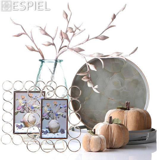 Espiel Espiel Metallischer Fotorahmen mit Goldenem Rahmen