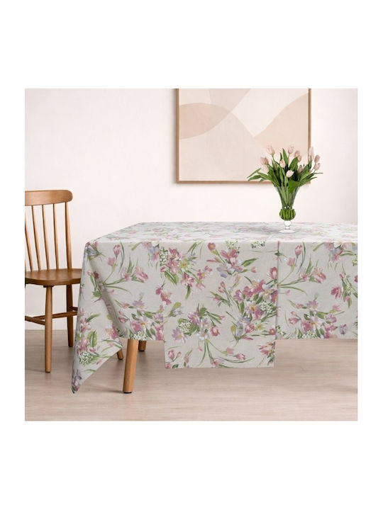 Dimeco Τραπεζομάντηλο Floral 140x220εκ.