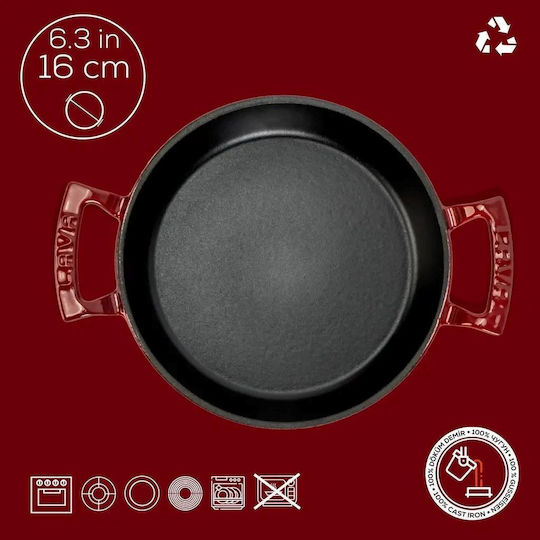 Lava Saganaki din Fontă 16cm