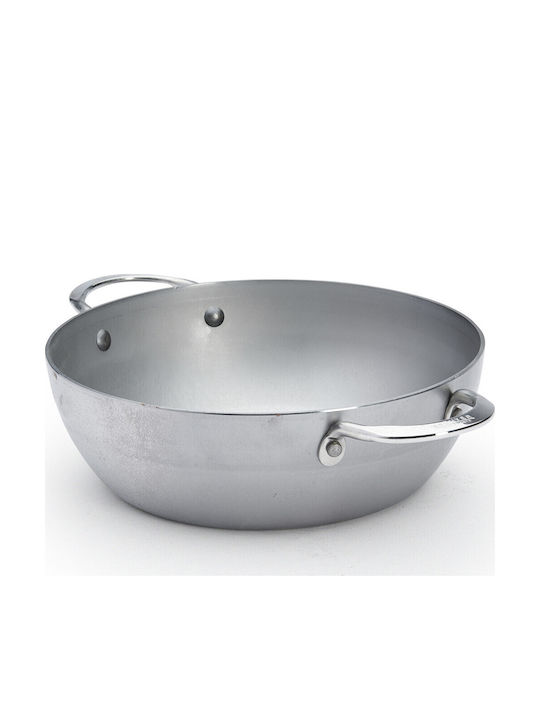 De Buyer Aluminum Pan with Stone Interior Coating 28cm