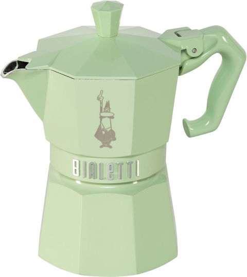 Bialetti Stovetop Espresso Pot Green
