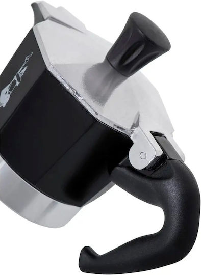Bialetti Moka Express Μπρίκι Espresso 1cups Μαύρο
