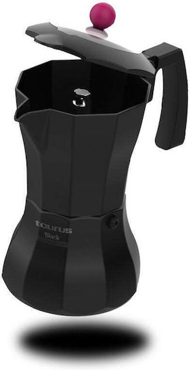 Taurus KCP9003I Espresso-Kanne 3 Cups Schwarz