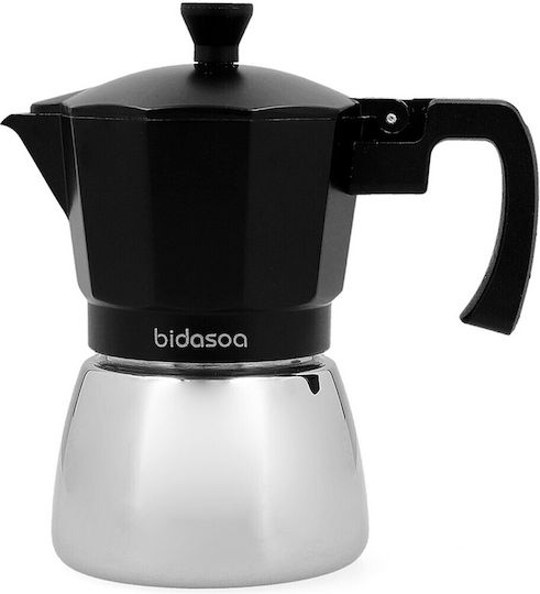 Inox Espresso Coffee Maker Gray 2 Cups