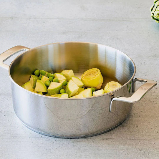 Bra Signature Shallow Stainless Steel Pot 5.5lt / 30cm
