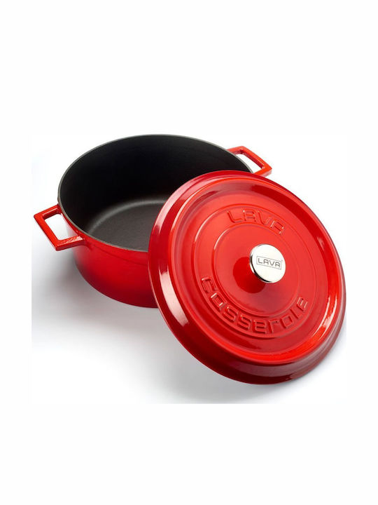Ready Deep Pot made of Cast Iron 9.8lt / 32cm