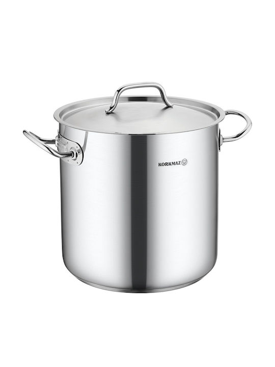 Korkmaz Stainless Steel Marmite Pot 16.5lt