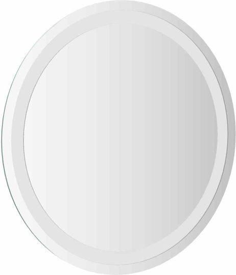 vidaXL Καθρέπτης Μπάνιου Led Αφής 50x50cm Διάφανος