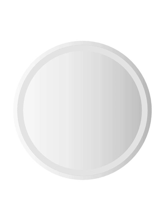 vidaXL Καθρέπτης Μπάνιου Led Αφής 60x60cm Διάφανος