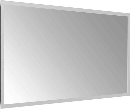 vidaXL Καθρέπτης Μπάνιου Led 70x40cm Διάφανος