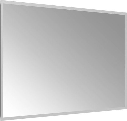 vidaXL Καθρέπτης Μπάνιου Led 90x60cm Διάφανος