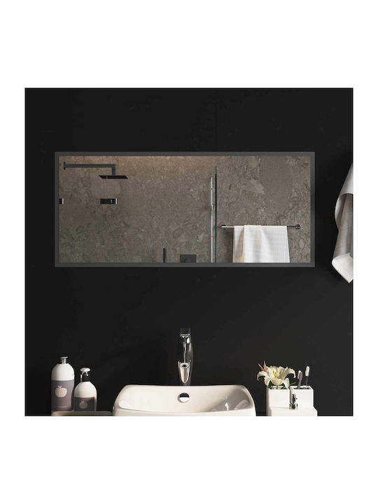 vidaXL Bathroom Mirror Led 90x40cm Transparent