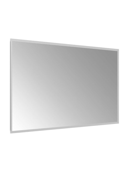 vidaXL Καθρέπτης Μπάνιου Led 100x60cm Διάφανος