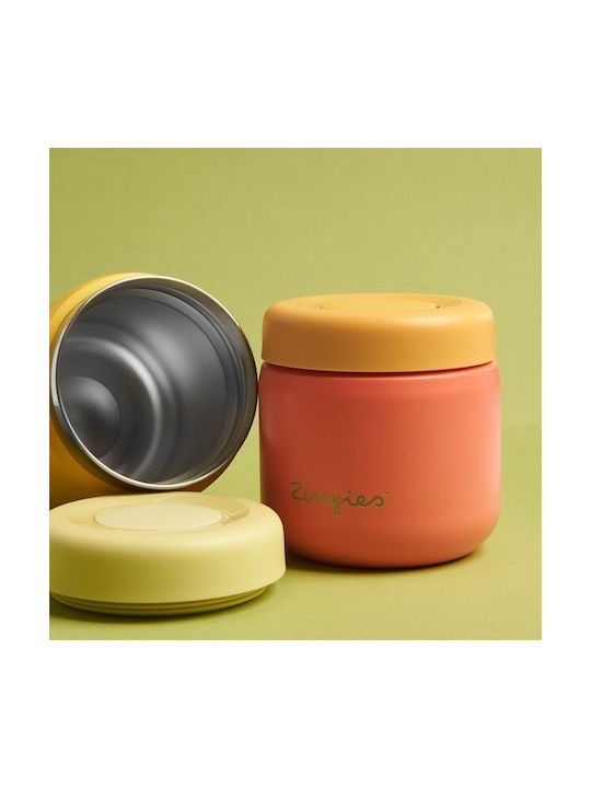 Zingies Gaia Кутия за обяд Термос Inox Жълт 470мл 1бр