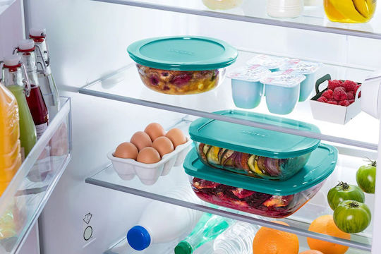 Pyrex Δοχείο Φαγητού Γυάλινο Διάφανο 4.5lt