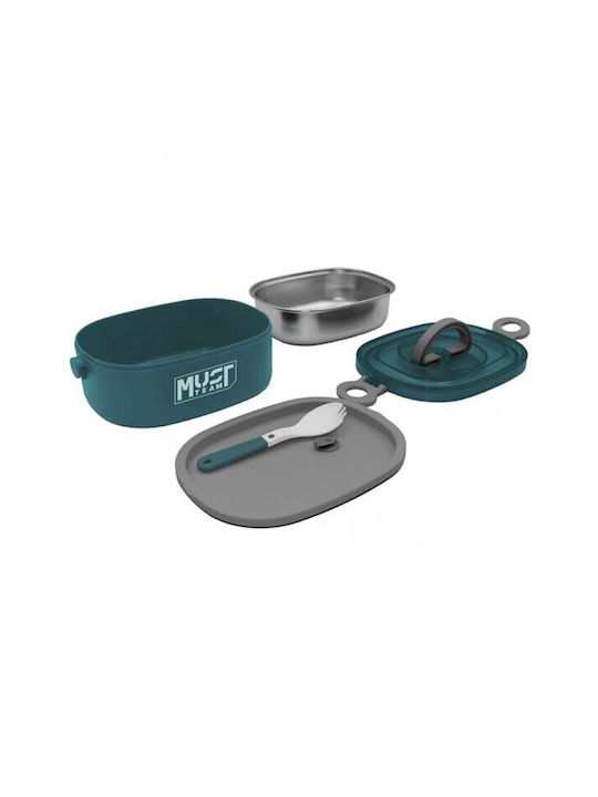 Must Team Lunch Box Inox Turquoise 750ml