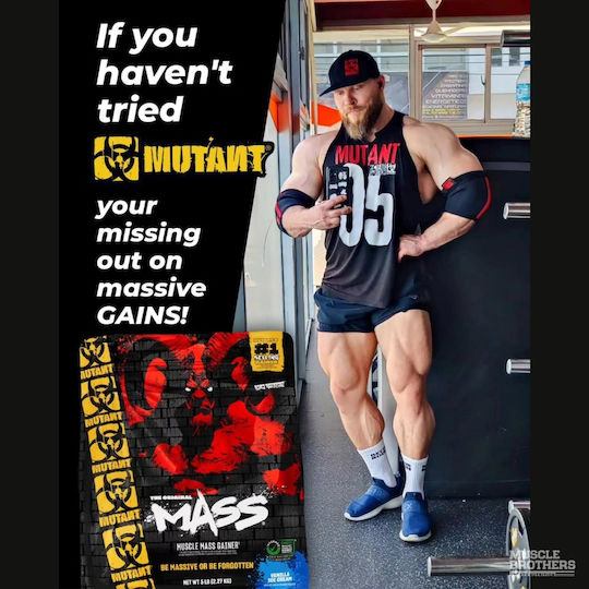 Mutant Muscle cu Aromă Triple Chocolate 2.27kg
