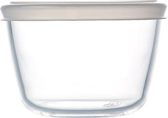 Pyrex C&F Кутия за обяд Стъкло Бял Подходяща за микровълнова фурна 1100мл 1бр