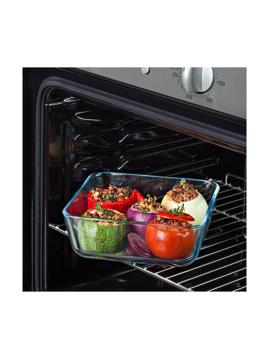 Pyrex Microwave Glass Lunch Box White 1500ml