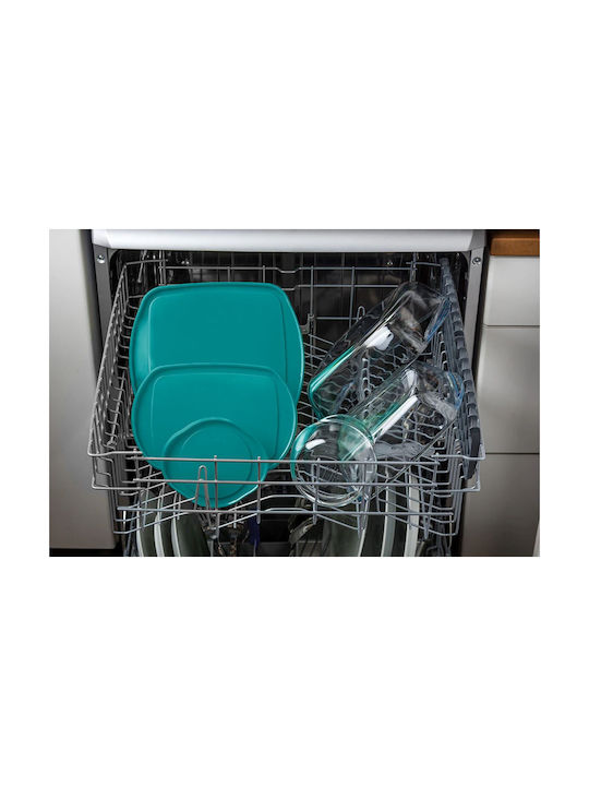 Pyrex Δοχείο Φαγητού Γυάλινο Πράσινο 2.7lt