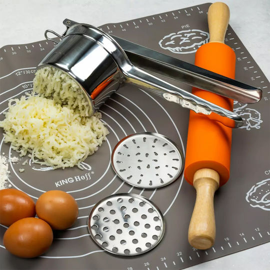 KING Hoff Inox Potato Press 26x12cm