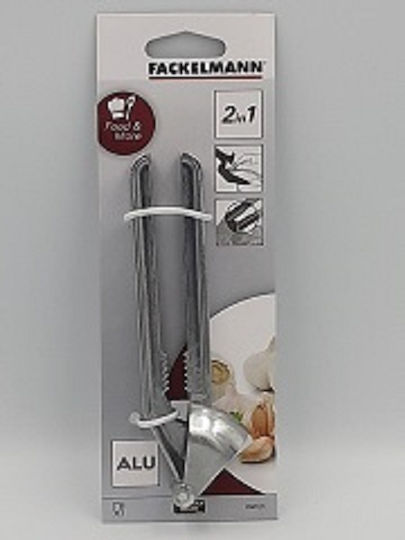 Fackelmann Garlic Press Aluminum 22cm