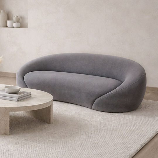 Woodwell Dreisitzer Sofa Grau 229x106x78cm E7165,32