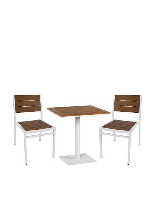 Outdoor Dining Set Namibia 3 Pieces Artelibre