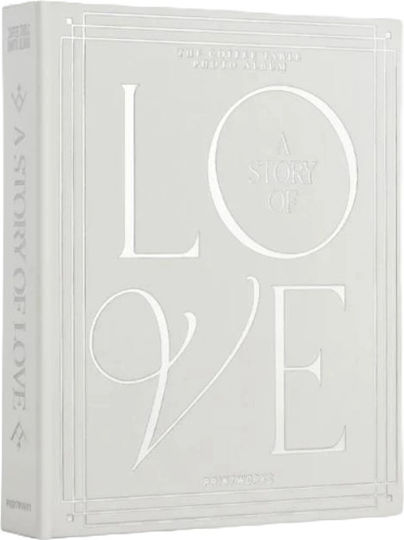 Printworks Album de nuntă A Story Of Love pentru 60 Albume foto Dimensiuni 10x15buc Alb 10x15buc