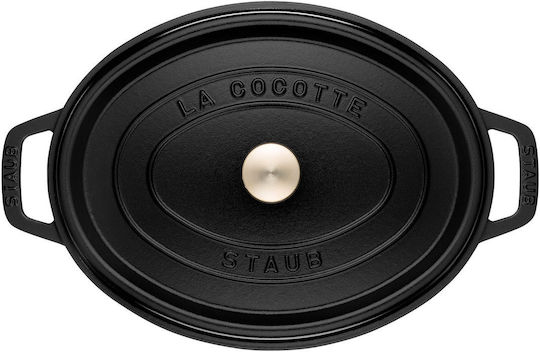 Staub Γάστρα Οβάλ Μαντεμένια 34x29cm 3.2lt