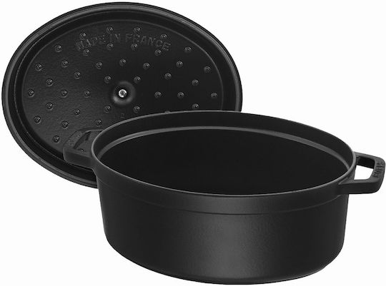 Staub Cocotte Cratiță Ovala Din Fontă 37x25cm 8lt