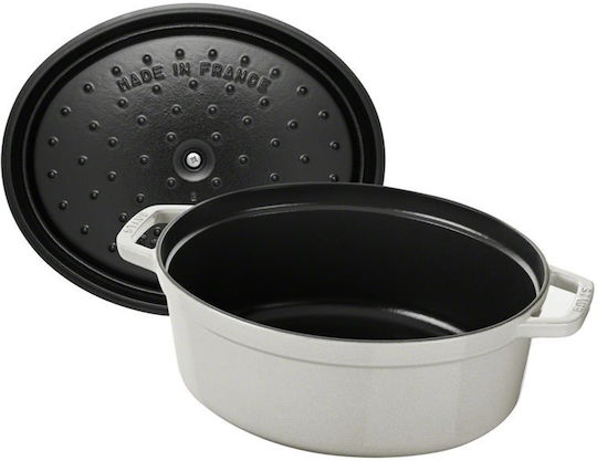 Staub Γάστρα Οβάλ Μαντεμένια 33x40cm 6.7lt