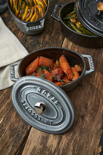 Staub Dutch Oven Oval 15x10cm 1Stück
