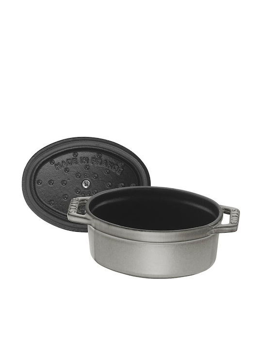 Staub Γάστρα Οβάλ Μαντεμένια 15x10cm