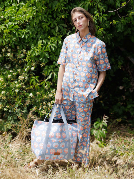 Women's Juliana Co-ord Set Set with Trousers in Relaxed Fit