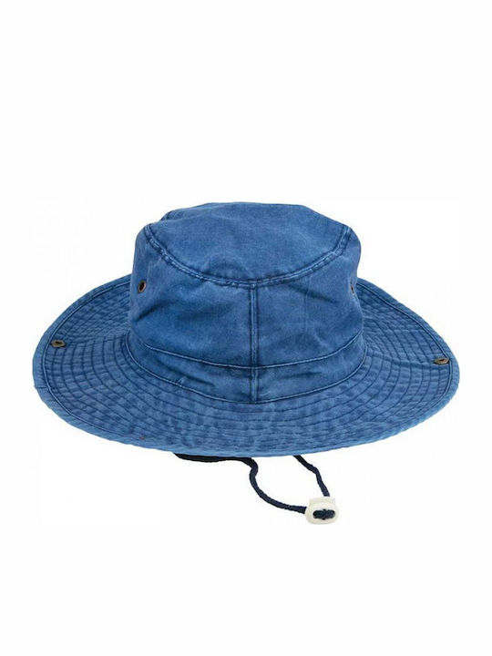 Fabric Safari Blue Hat Fabric Safari Blue Hat