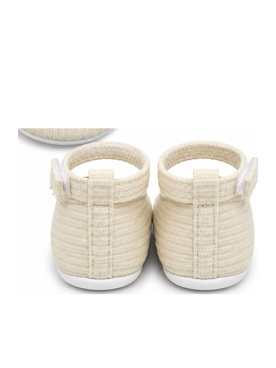 Panino Weiche Sohlenschuhe für Babys Ballerinas Beige