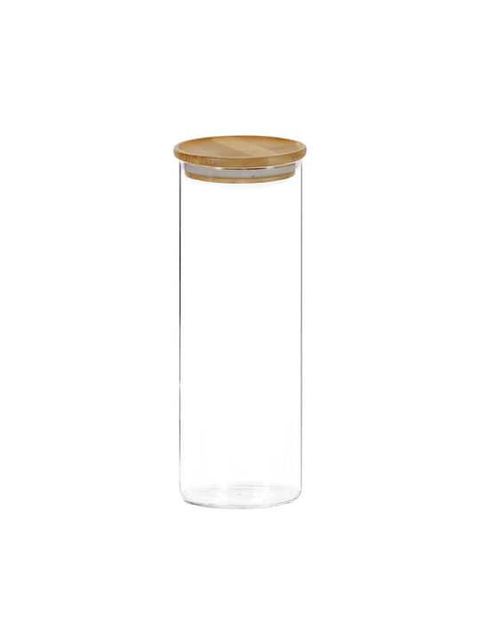 Kesper Allgemeine Verwendung Glasvase mit Deckel Transparent 1800ml 1Stück