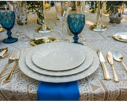 Cryspo Trio Jasmine White Porcelain Dinnerware Set 40pcs Cryspo Trio Jasmine White Porcelain Dinnerware Set 40pcs