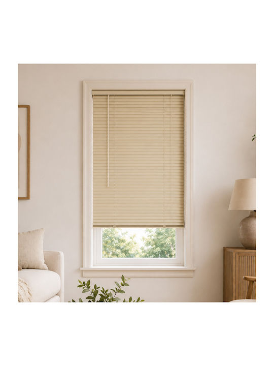 MRShome Aluminum Shading Blind In Beige Colour W80xH140cm