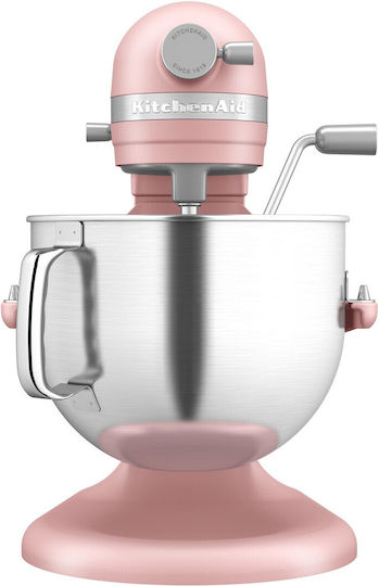 Artisan Stand Mixer 375W with Stainless Bowl 6.6lt Dried Rose